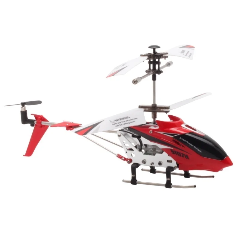 Syma S107H 3,5 H Мини вертолет гироскоп Металл 2,4G Радио RC дистанционное управление высота удержания RC Дрон для игрушки подарок