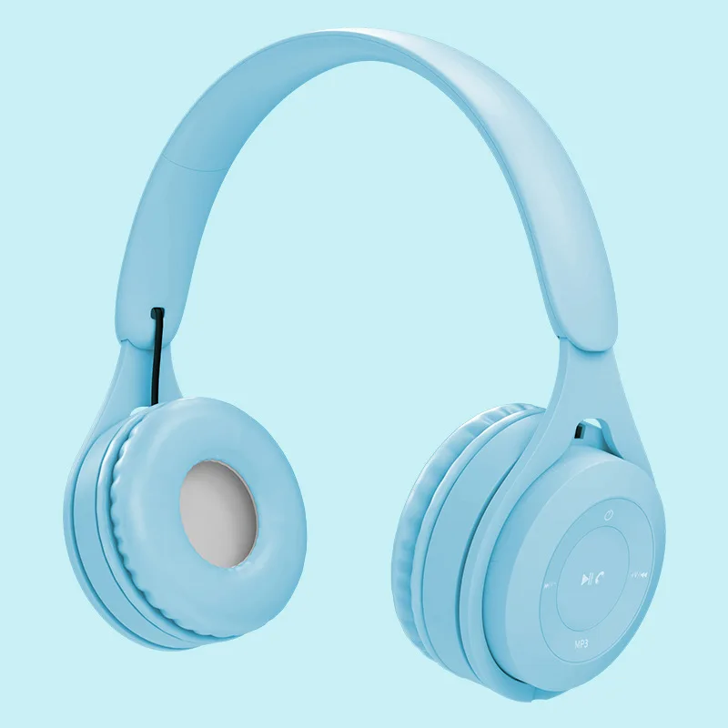 Bluetooth Wireless Headphones Kids Headphones Noise Cancelling Stereo Over Ear Earphones With Microphone For Laptop Phone