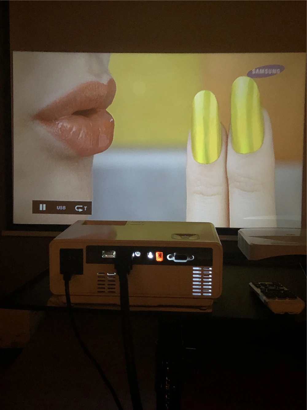 RD-810 real projection photos(4)