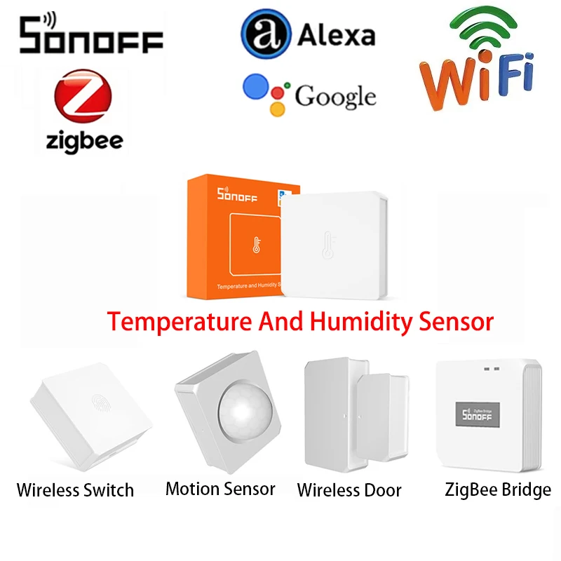 Sonoff Smart Zigbee Temperature Sensor And Humidity Sensor /wireless