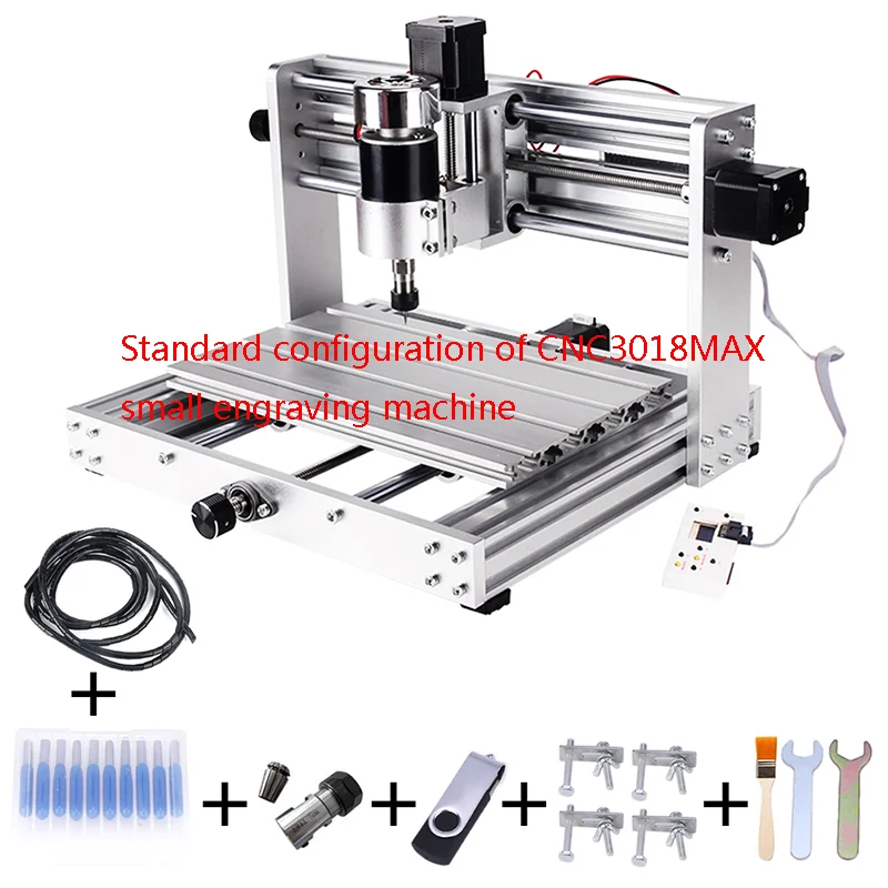 CNC3018Pro/M/MAX маленький настольный гравировальный мини-станок DIY Лазерная ЧПУ