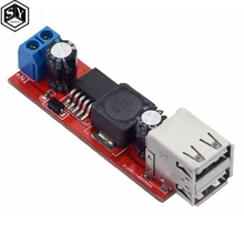 1 шт Защитные чехлы для сидений, сшитые специально для GREAT его с источником питания от постоянного тока, 6 V-40 V до 5V 3A двойной USB зарядка DC-DC понижающего преобразователя постоянного тока для автомобиля Зарядное устройство LM2596 с двумя портами USB