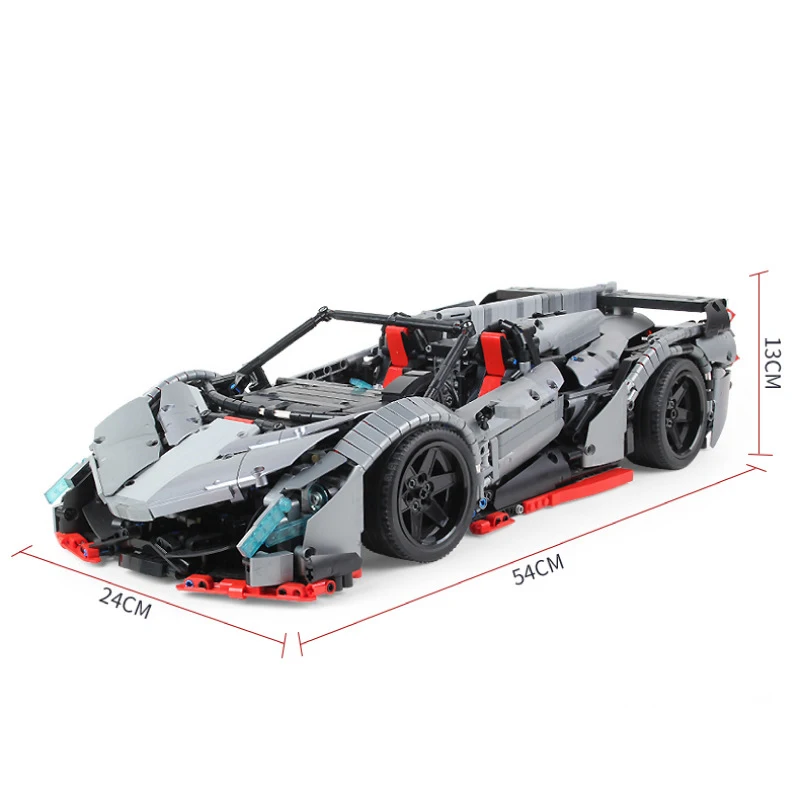 Радиоуправляемая техника Veneno Lamborghimis Roadster кирпичи Power Function RC автомобиль