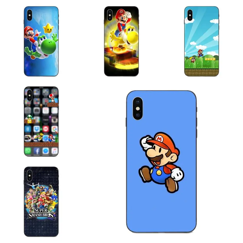 

Funny Super Marios Bros Mushrooms For Galaxy C5 C7 J1 J2 J3 J330 J5 J6 J7 J730 M20 M30 Ace Core Max Mini Plus Prime Pro
