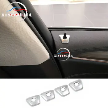 

For BMW 5 Series G30 17-19 4PCS Chrome ABS Door Lock Pins Pin Cover Trim