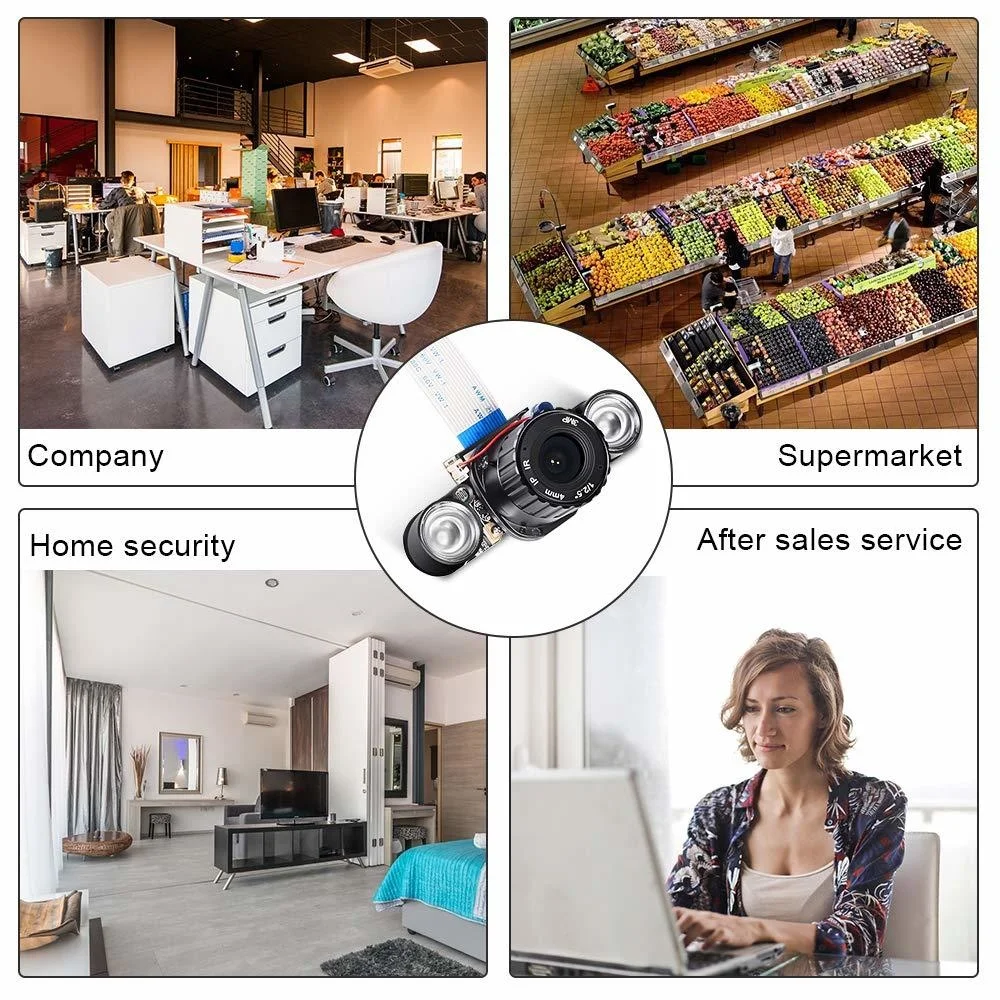 �󽺺��� ���� 3 ī�޶� ��� 5MP 1080p OV5647 �ڵ� ����Ī ����/�߰� ��ķ 72�� �󽺺��� ���� �� B +