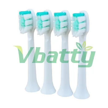

1Set/4PC Replacement Toothbrush Head with Protective Cover for Philips Sonicare HX6013/66 HX6530 HX9340 HX6930 HX6950 HX6710