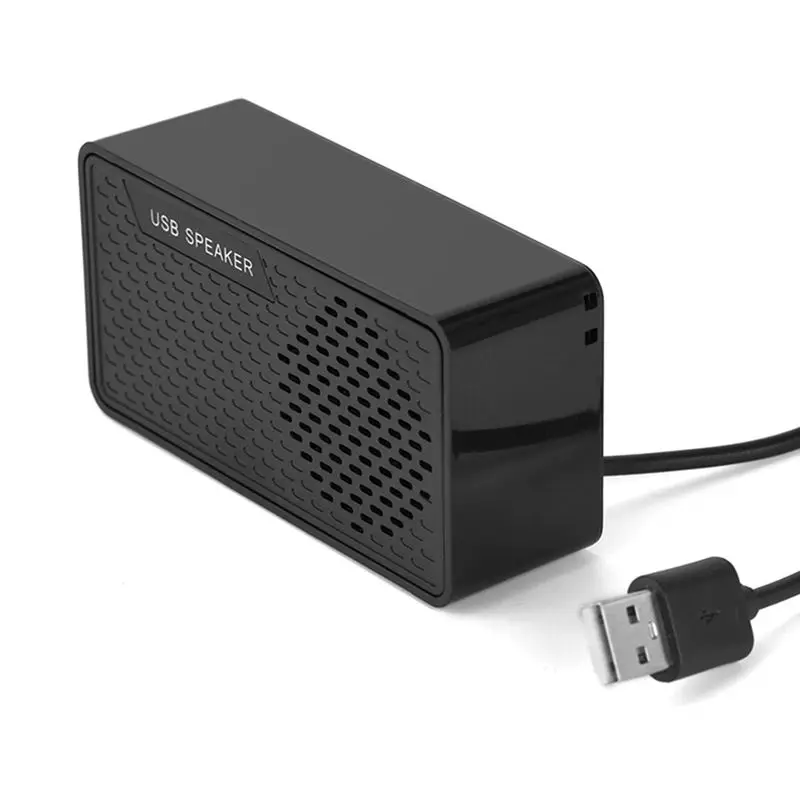 Usb динамик s компьютерный динамик Plug& Play портативный динамик двойной рог 3 Вт Выход подходит для Usb2.0 и выше для ПК ноутбуков