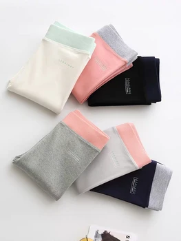 Ribbed Leggings For Women 2025 High Waist Autumn Winter Warm Legging Cotton Fashion Casual Threaded 2XL Black Pants Sexy Leggins 3