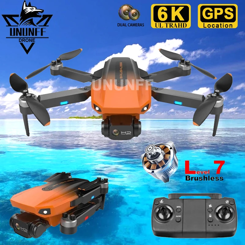 Rg-101 GPS Drone 4K 6K HD Dual Camera 5G WIFI FPV Profesional Brushless Motor Gps Quadcopter Rc Helicopters Toys Cameras drone | Игрушки и
