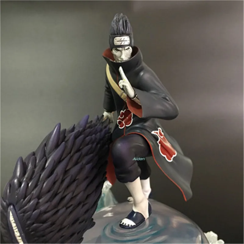 1" Статуя Наруто Akatsuki бюст Hoshigaki Kisame полноразмерный портрет Samehada GK Коллекционная модель игрушки коробка 38 см Z2819