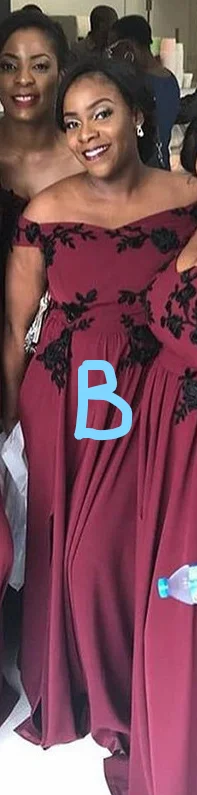 Picture color B Русалка платье подружки невесты из Африканской ткани с черным кружевом эластичный атлас Длинное Элегантное платье подружки невесты на заказ - Цвет: Picture color B