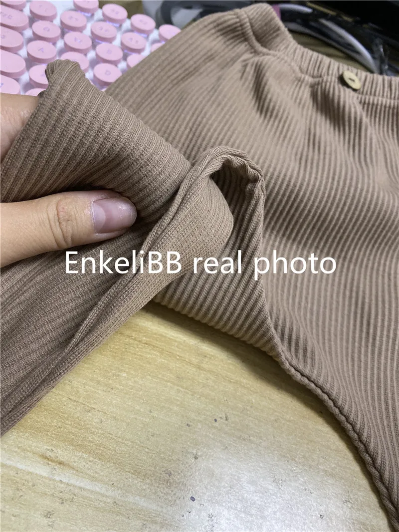 EnkeliBB штаны-шаровары в Корейском стиле для маленьких мальчиков и девочек Однотонные штаны на подгузник для малышей повседневные шаровары брюки для маленьких мальчиков, детские штаны