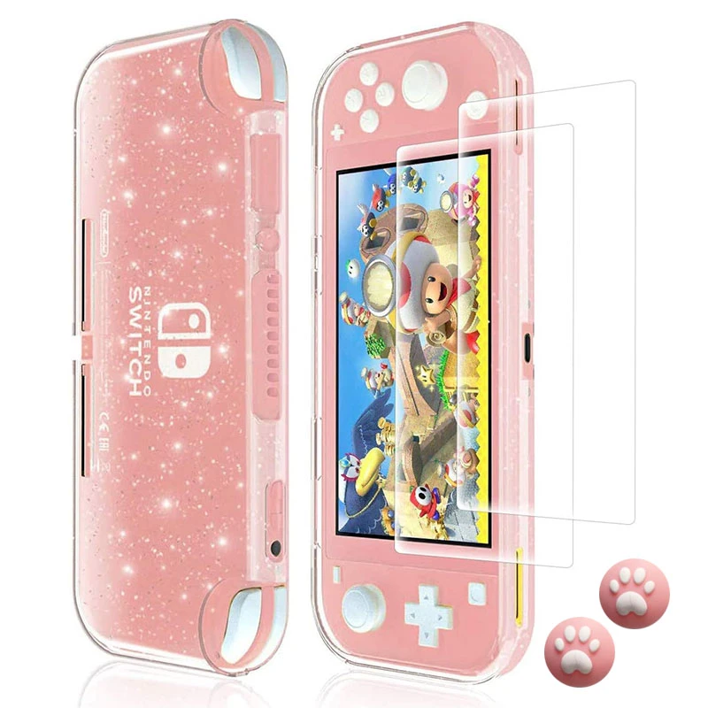 Protective Cover For Ns Lite Soft Transparent Tpu Glitter Bling Case ...