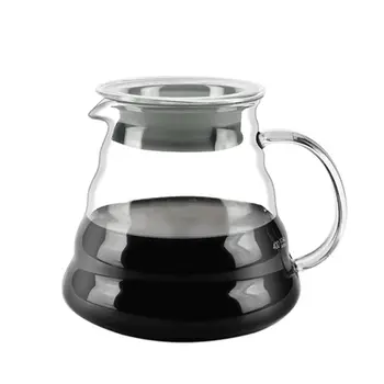 

Clear Glass Range Coffee Server,Standard Glass Coffee Carafe, Coffee Pot T8WB