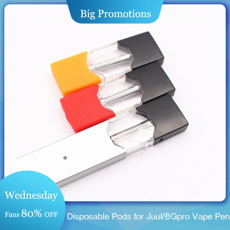 

1ml Vape Cartridge e-cigarette Cartridge Ceramic Pods for Juul/mi pod e-cigarette Atomizer Vape Pen Vaporizer HOT SALES
