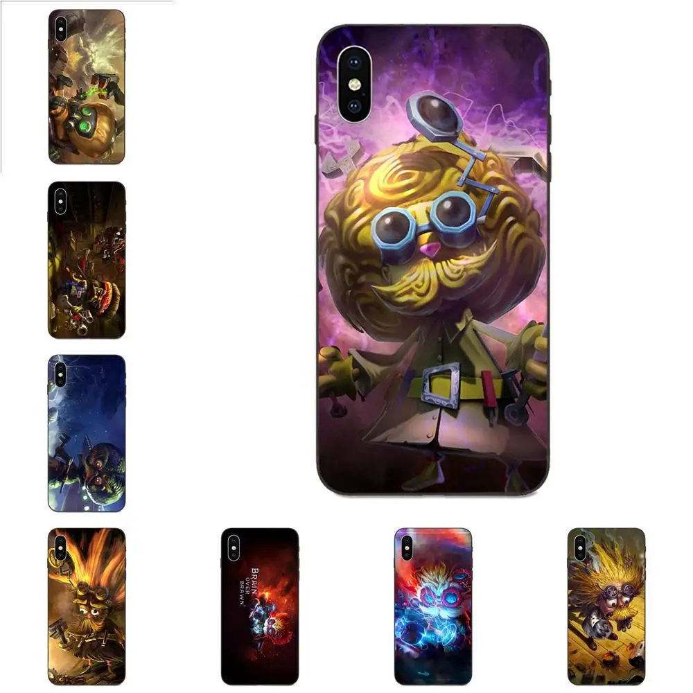 For Xiaomi Mi Mix Max Note 2 2S 3 5X 6 6X 8 9 SE A1 A2 Lite Play Pro F1 Soft Cell Case Heimerdinger | Мобильные телефоны и
