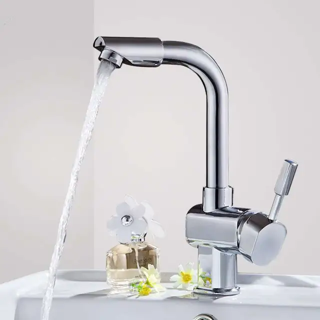 Sink Faucet Hot And Cold Washing Basin Tap Table Basin Only