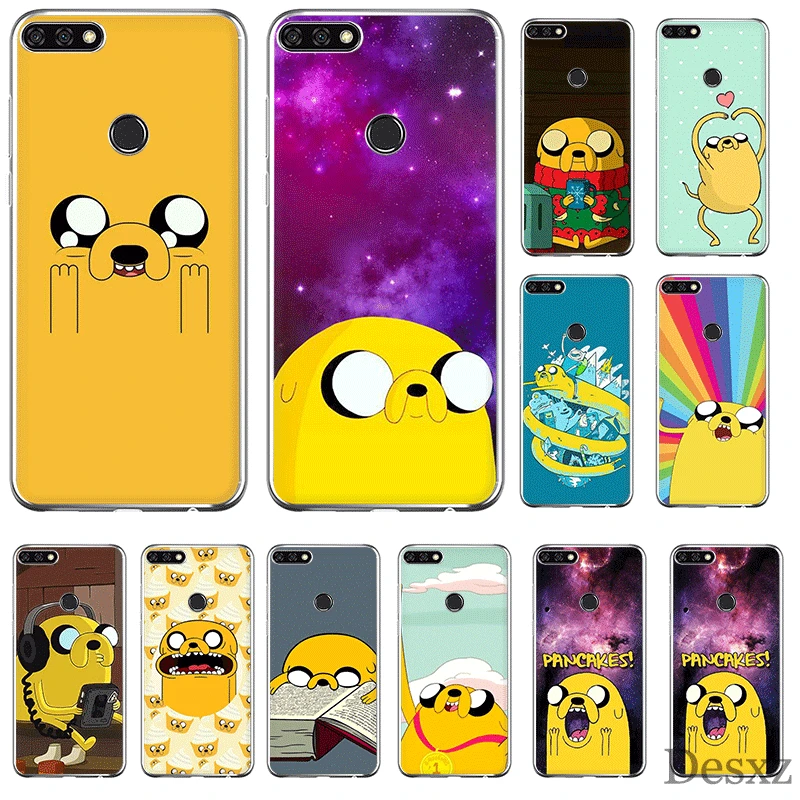 Чехол для мобильного телефона Huawei Honor 7A 7C 7X 6A 8 8X 8C 9 9X View 20 Note 10 Lite Cover Adventure Time Protection |