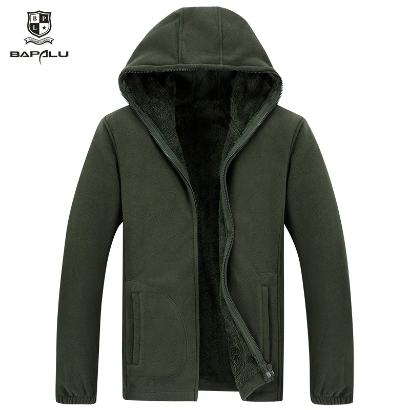 

Spring autumn large size 6XL 7XL 8XL chaquetas de hombre fleece casual warm chaqueta men coat Even hat sweatshirt jacket