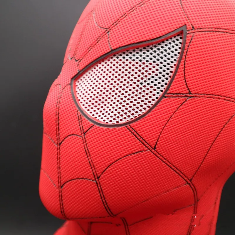 Роскошные латексные маски Человека-паука реквизит Мстители союз Бесконечность войны супергерой реалистичный косплей Человек-паук Маска на все лицо