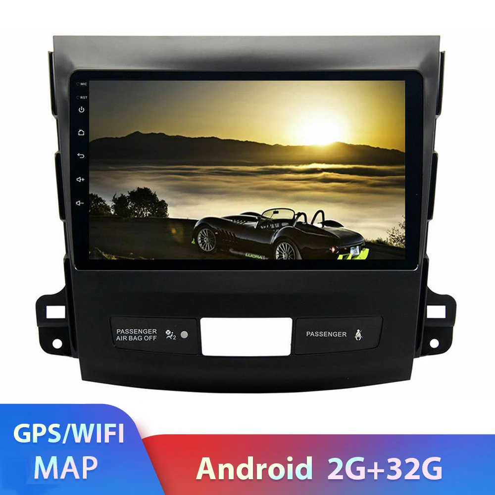 

2+32G Android 10.1 10.1 inch Car Multimedia NO DVD Player Car GPS Radio Navi Player for Mitsubishi Outlander XL 2006-2012
