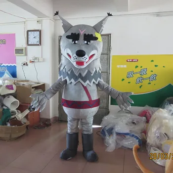

Wolf Mascot Costume Cosplay Party Game Dress Outfits Clothing Advertising Promotion Carnival Halloween Xmas Easter Adults