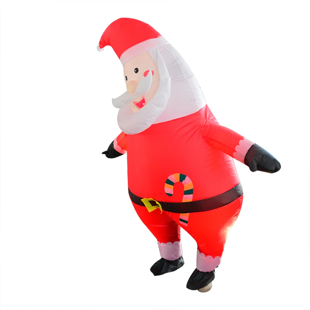 

Big Head Guy Inflatable Airballoon Costume Christmas Party Santa Claus Air Balloon Adults Children Xmas Cosplay Clothing Tools
