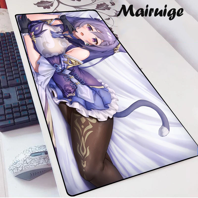 

Mairuige Genshin Impactt Popular Two-dimensional Game Goddess Can Be Customized Kawaii Mouse Pad Xxl Waterproof Desk Mat