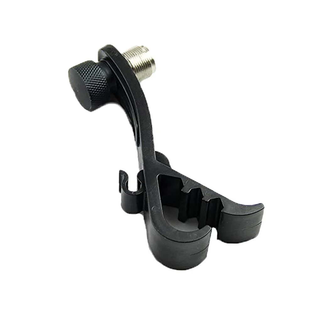 Accessories Mic Clip Clamp Mount Adjustable Plastic Stand Drum Rim Universal Shockproof Tool Musical Instrument Stage Holder