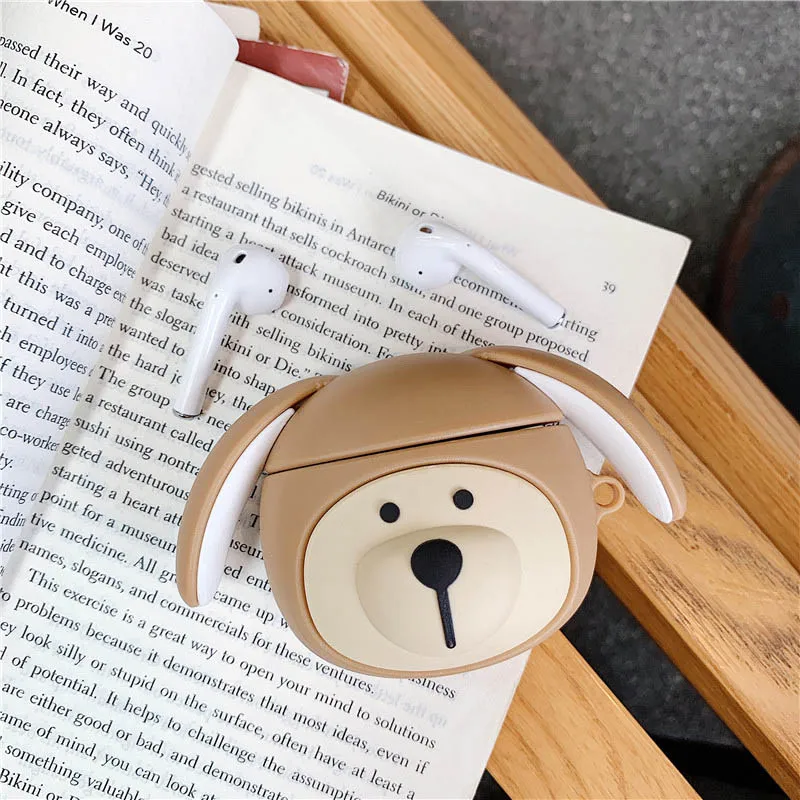 Чехол для Airpods с милым мультяшным кроликом для air pods, модный силиконовый чехол для наушников с Bluetooth, защитный чехол для AirPod 에케이스 스 - Цвет: style 4
