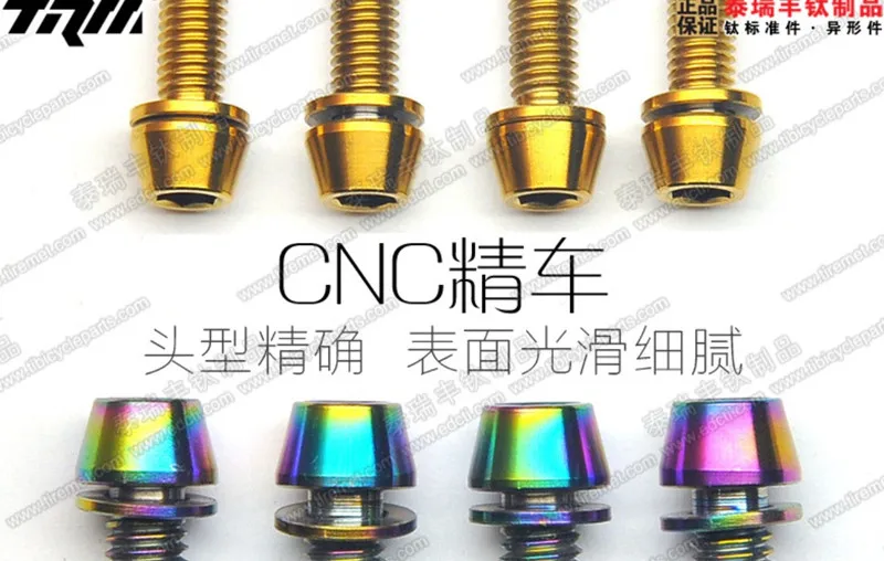 4 Bulloni In Titanio M6x12mm Grado 5 - Leggeri E Resistanti, Per Applicazioni Speciali - Foto 1