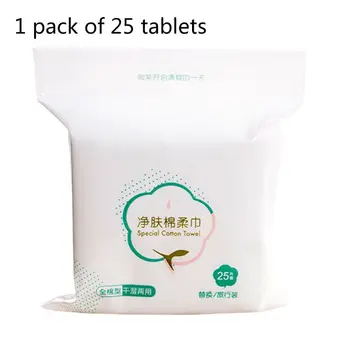 

25pcs Disposable Towel for Washing Face Cotton Pads Cosmetic Cotton