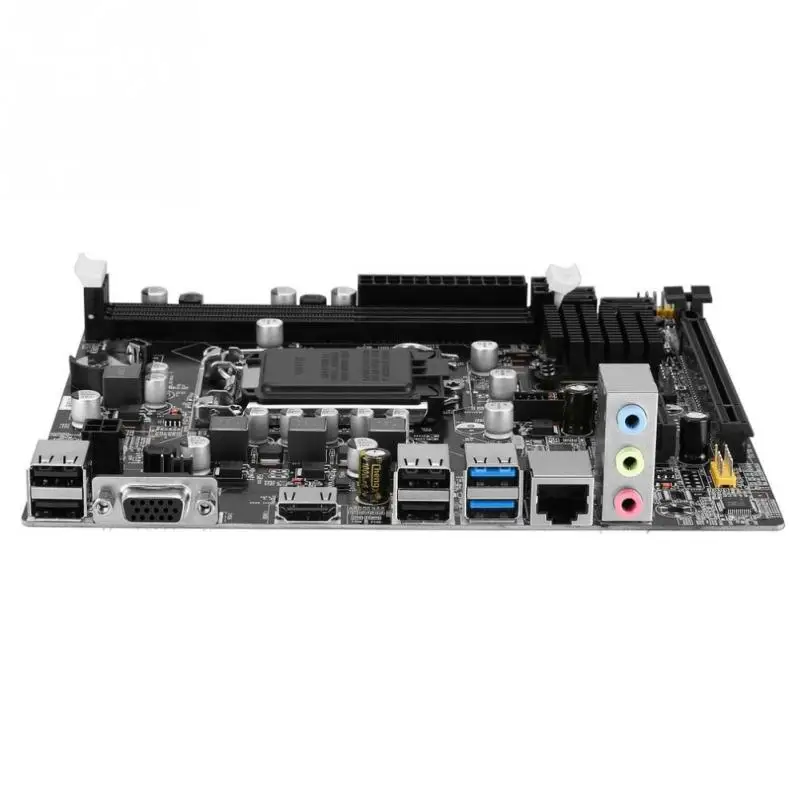  New B75 LGA 1155 Desktop Computer Mainboard with SATA 2.0 USB 3.0 2 DDR3 DIMMs 16G Motherboard Dura