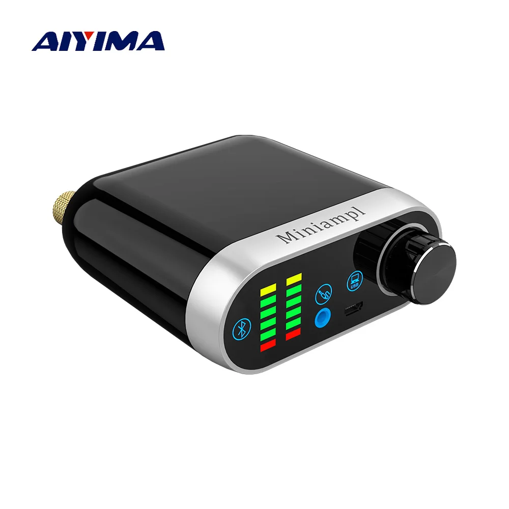 Мини-усилитель Aiyima Tpa3116 Hi-Fi аудио Bluetooth 5 0 усилитель мощности цифровой USB звуковая