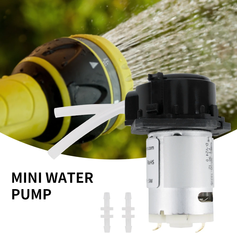 BORUIT Перистальтический Pump12V DC водяной насос, BPT трубка силиконовая трубка автоматический мини водяной насос