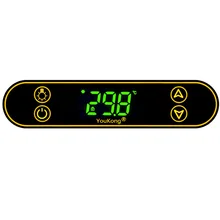 Холодильник для кухни, Холодильный морозильник, электронный номер, микрокомпьютер, регулятор температуры, переключатель