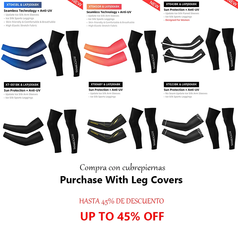Football Basketball Golf KINGBIKE UV Protection UPF 50 Compression Cooling Fabric Arm Sun Sleeves for Men Women Youth,with Reflective Strip for Cycling white2, Small Running Outdoor Sports