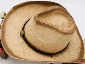 Ковбойская шляпа в западном стиле, мужские соломенные шляпы от солнца, женские шляпы в западном стиле, соломинки, кепки, мужские соломинки, мужская Ковбойская шляпа - Цвет: option 1