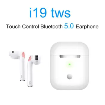 

i19 TWS 5.0 Wireless Bluetooth Earphone touch control Headset Automatic Connection earbuds For IPhone Xiaomi pk i11 i12 i7 tws