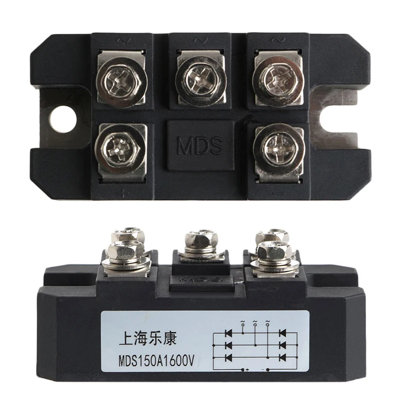 MDS 150A 1600V Three-phase Diode Rectifier Bridge Module Board MDS150A T8WE diode bridge rectifier