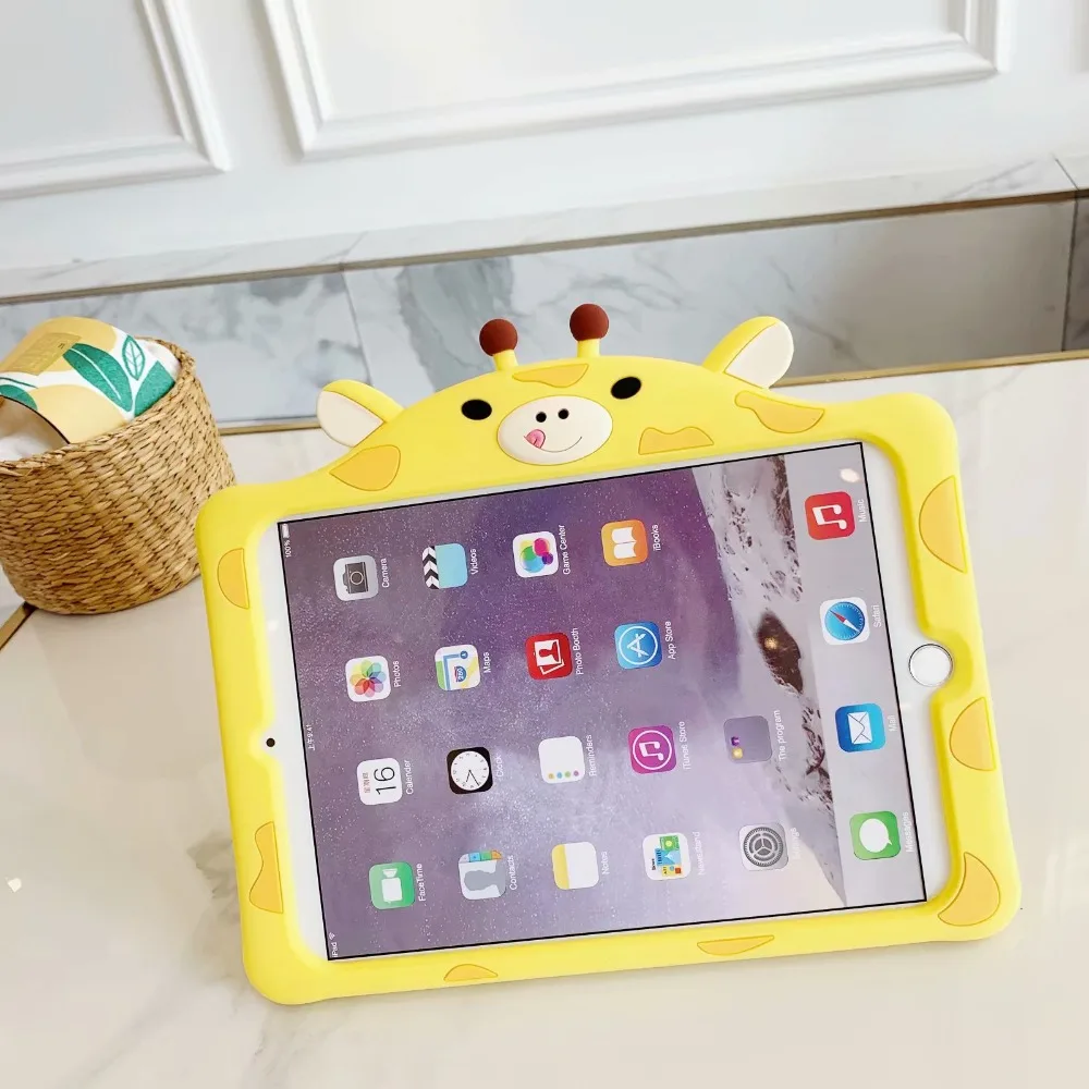 Крышка для IPad 10,2 ''для Pro 9,7 10,5 11'' воздушный 10,5 детский силиконовый чехол для IPad 2, 3, 4 9,7 Air 1/2 мини на возраст 1, 2, 3, 4, 5, планшет