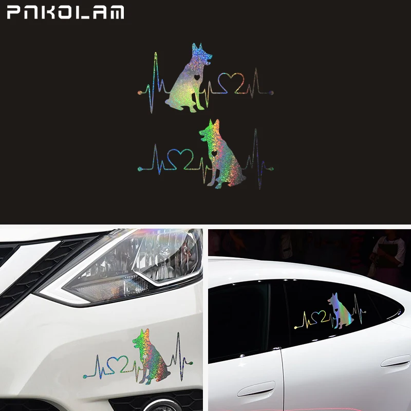 Автомобильные наклейки немецкая овчарка автомобильные на окно