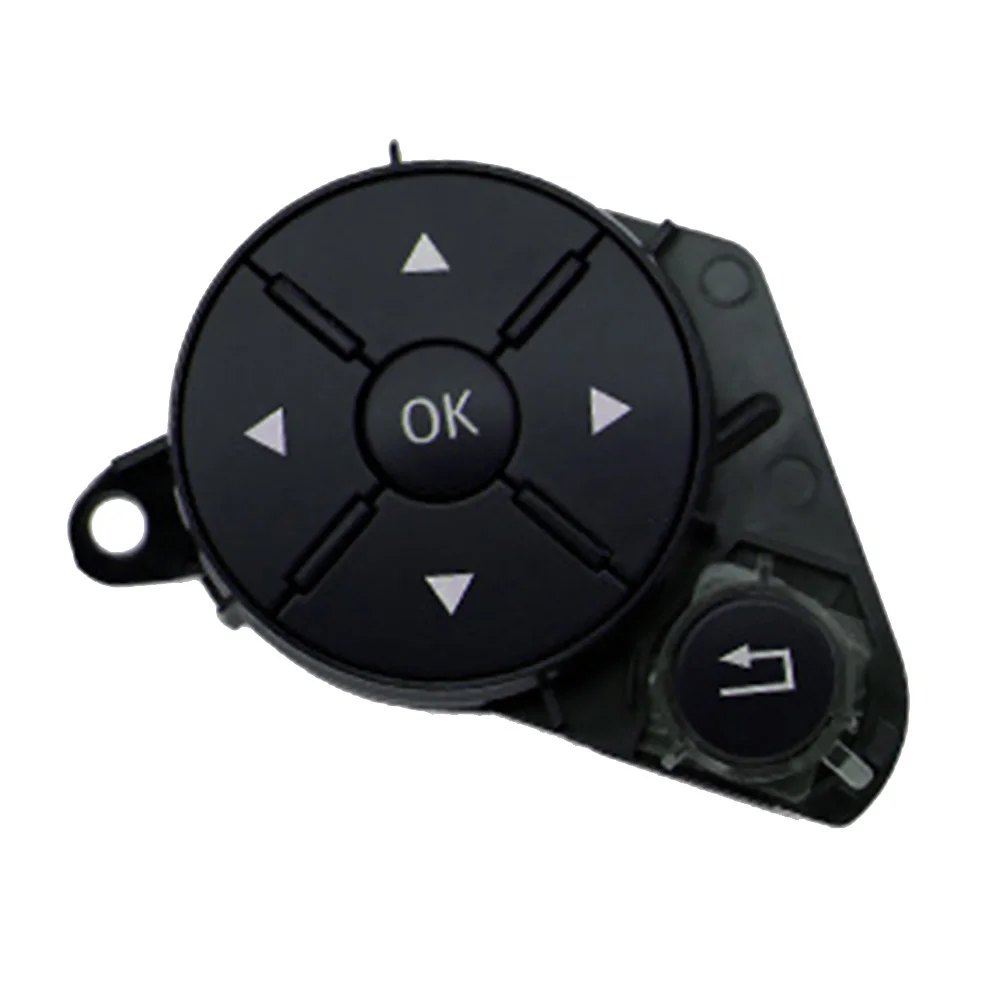 Кнопки управления левым/правым рулем наушники с дистанционным управлением микрофоном кнопка для Mercedes Benz C/E/glk-класс W204 W212 W207 для GLK - Цвет: Black Left