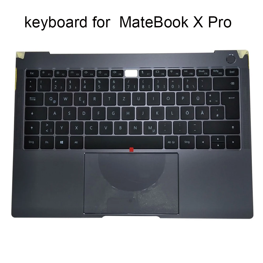 German keyboard backlight for Huawei 13.9&quot MateBook X Pro MACH-W29 W29BL W19 W19C GR keyboards Palmrest Top Case 9Z.NEXLN.001 |