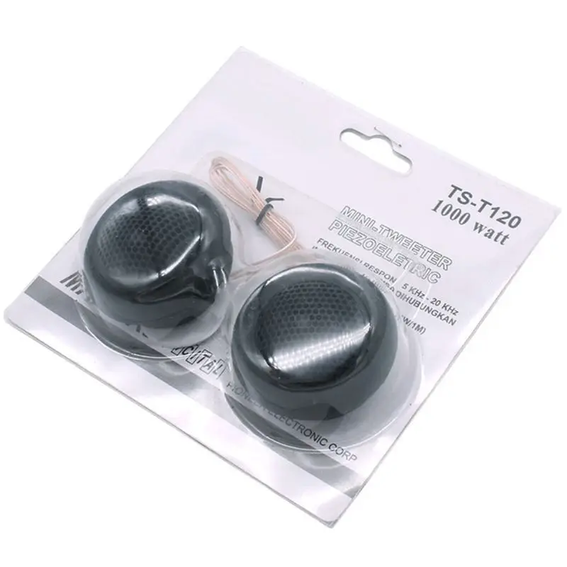 2Pcs 89db TS-T120 Car Speaker Vehicle Door Auto Audio Music Stereo Treble Car Audio Horns Vehicle Tweeter Frequency Hifi Speaker dome tweeter speakers