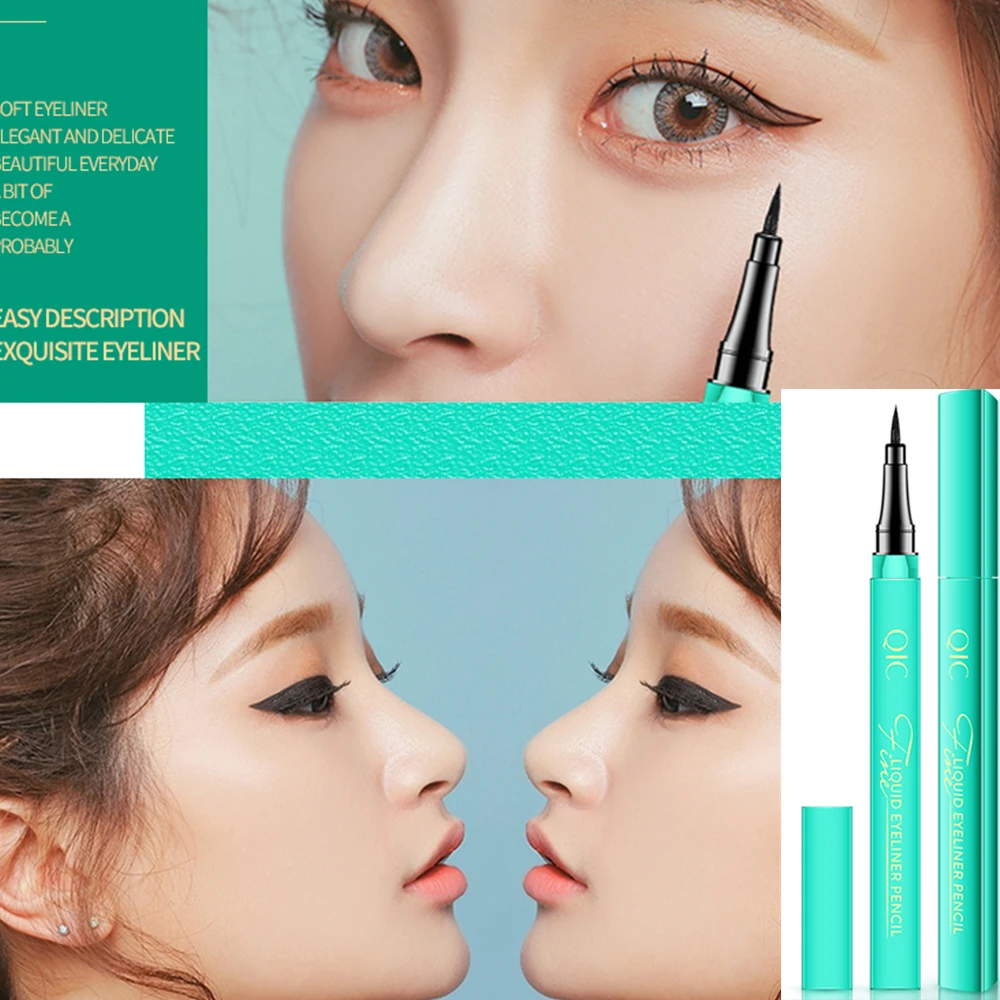 Изумрудный зеленый карандаш для глаз Goddess eye водонепроницаемый анти-пот подводка для глаз быстросохнущая без пятен Черная Подводка для глаз классная косметика для глаз