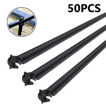 

50-400PCS Durable Garden C Shape Fixed Stems Holder Bracket 4/7mm Watering Pipe Inserting Ground Flowerpot Drip Irrigation