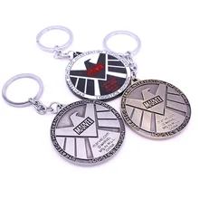 Фильм Marvel аниме-атрибутика Мстители S.H. I. E.L.D. Агент имеет Chapter брелок автомобиль с маленькими подарками