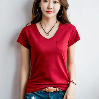 

T-shirt women short sleeve 2020 summer new women's round neck fashion ins fashion tops